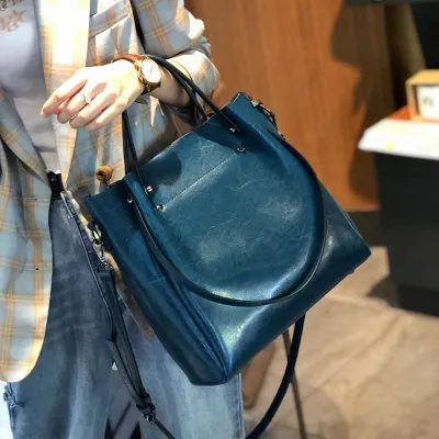 Genuine Leather Women's Bag HB46475